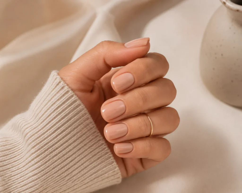 Short square summer nails 2026 trend.