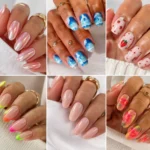 30 stylish summer nail designs 2026 featuring trendy chrome, floral, pastel, and French manicure ideas for women
